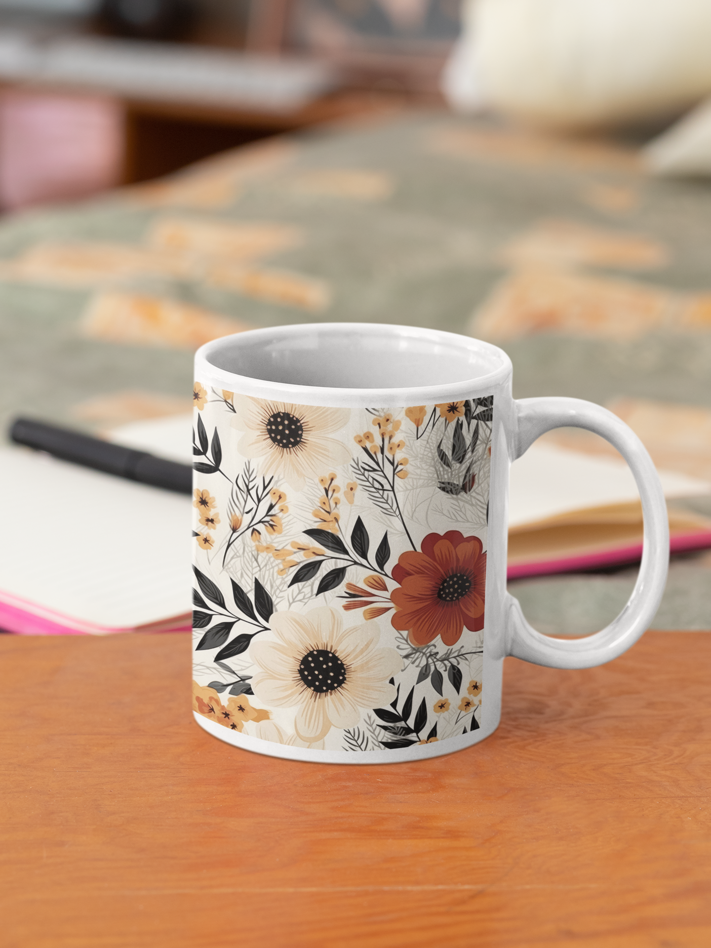 Customized Sublimated 12oz Printed Mug