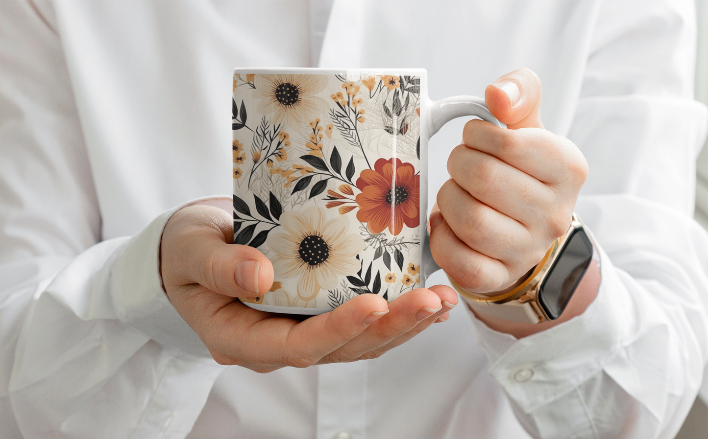 Customized Sublimated 12oz Printed Mug